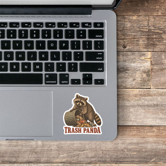 Trash Panda Raccoon Vinyl Stickers